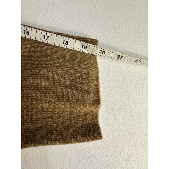 Vince Wool Cashmere Turtle / Mock Neck Sweater Brown / Tan Color XXXL NWT $395 - Picture 13 of 14